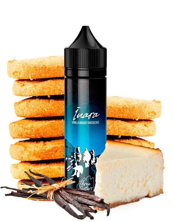 INARA - Vanilla Biscuit Cheesecake-E-Liquid-Vape Distribution Australia